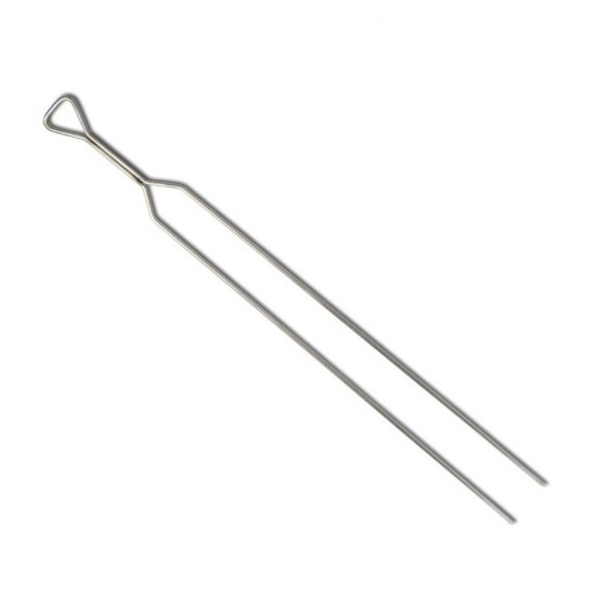 Espeto Duplo Inox 85cm GAS-0208