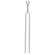 Espeto Duplo Inox 85cm GAS-0208