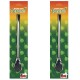 Bombas Metal Media 19cm Polida Encartelada GAS-1044