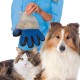Luva Escova Mágica Tira Pelos Dos Pets Cães E Gatos Rosa Direita GAS-1057