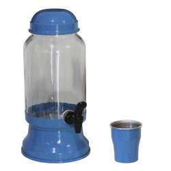 Barrica Vidro 3.2 litros Azul Pigmentado GAS-1319