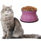 Comedouro Alumínio Gatos Medio 400ml Rosa Pigmentado GAS-1742