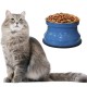 Comedouro Alumínio Gatos Medio 400ml Azul Pigmentado GAS-1745