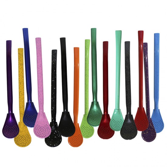 Bomba Metal Media 19cm Colorida Avulsa GAS-1878