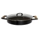 Disco de Ferro com Tampa de Vidro 40x6cm GAS-1879