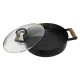 Disco de Ferro com Tampa de Vidro 40x6cm GAS-1879